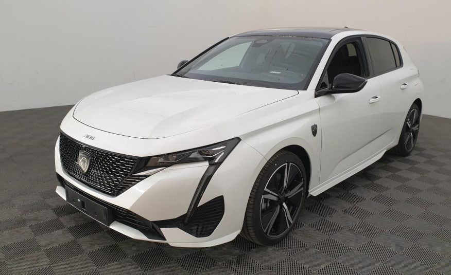 PEUGEOT 308 NOUVELLE 1.6 HYBRID 225CV EAT8 GT + TOIT PANO + CAMERA 360